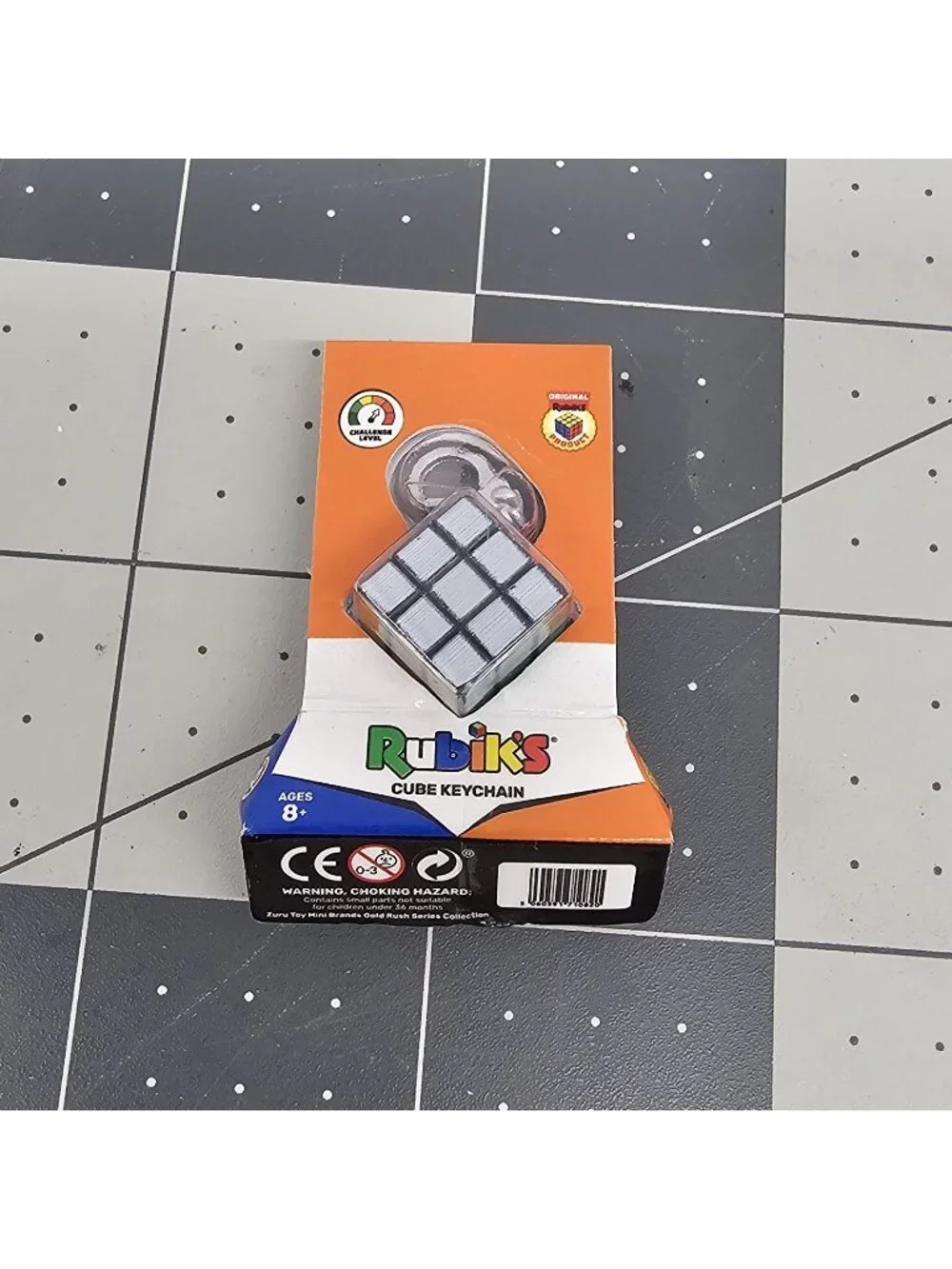 ZURU Mini Brands Toy Series Mini Rubik's Cube Keychain Miniature Collectible
